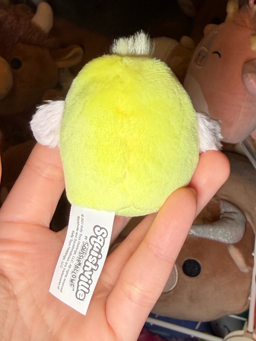 Squishmallows Squishville SV Ivanna the Chick 2” Stuffed Plush (Series 3) - Picture 2 of 2